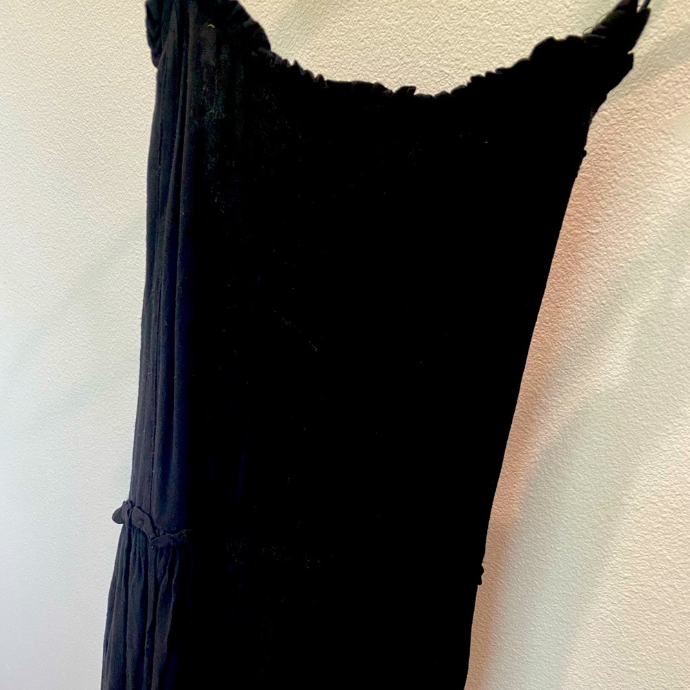 Black summer dress size L
